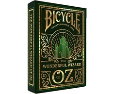 Kortų Žaidimas - Bicycle Wizard of Oz Unikalių Personažų Dizainas Aukso Folijos Dėžutė