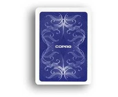 Žaidimų Kortos - Copag Centennial 52 Kortos Jumbo Indeksai PVC Plastikas Mėlyna