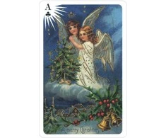 Žaidimų Kortos Old Time Christmas Angels US Games Systems
