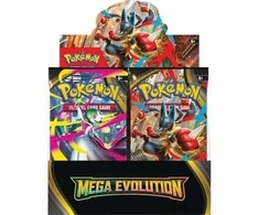 Žaidimų kortų žaidimas - Pokémon TCG Mega Evolucijos Booster Dėžė 36 Pakuotės