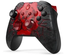 Žaidimų valdiklis - Microsoft XBOX Gears of War: E-Day Limited Edition, Juodas, Raudonas