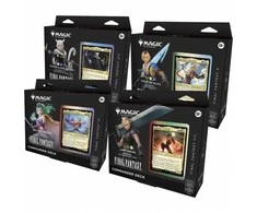 Žaislai, žaidimai ir kolekcionavimas - Magic the Gathering Final Fantasy komandų rinkiniai 4 vnt.