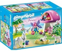 Žaislai, Žaidimai ir Kolekcionavimas - Playmobil 6055 Fėjos su Grybo Namu Set, 4+ Metai, Marga