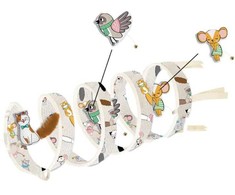 ZOLUX Chatouille Tunnel Cats and Mice Pattern - cat toy - 79cm
