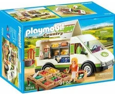Žaislų Rinkinys - Playmobil 70134 Kaimo Kiemo Parduotuvė Su Priedais Ir Figūrėlėmis - Daugiaspalvis
