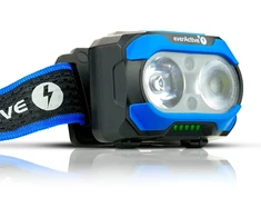 Žibintas - everActive HL-600R Owl 600 Liumenų, USB-C, 9h Ekonominis Režimas, Juodas
