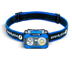 Žibintas - everActive HL-600R Owl 600 Liumenų, USB-C, 9h Ekonominis Režimas, Juodas