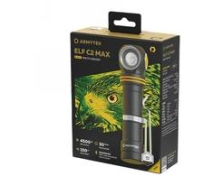 Žibintuvėlis - Armytek Elf C2 Max 4500 Liumenų USB-C Atsparus Vandeniui Aliuminis Baltas