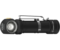 Žibintuvėlis - Armytek Wizard C2 Pro Max 4000 Liumenų, USB Įkraunamas, IP68 Atsparus Vandeniui Juodas