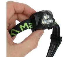 Žibintuvėlis - MacTronic ILLUMA AHL0081 430 Liumenų, 130m Nuotolis, USB-C Įkraunamas, Juodas