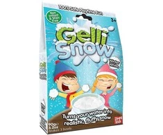 Zimpli Kids Žaidimų Priemonė - Gelli Baff Gelli Snow 90g Dirbtinis Sniegas Žiemos Balta