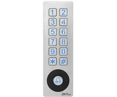 ZKTECO RFID kortelių skaitytuvas ir klaviatūra su integruotu valdikliu, 13.56MHz Mifare, IP65, PRO-V