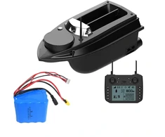Žvejybos Įranga - Flytec V030 Masalo Laivas Su GPS, 3 Kg Masalo Talpa, 20,000 mAh Baterija - Juoda