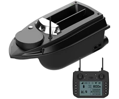 Žvejybos Įranga - Flytec V030 Pagrindinė Masalo Valtis su GPS, 3kg Talpa, 20000mAh Baterija - Juoda