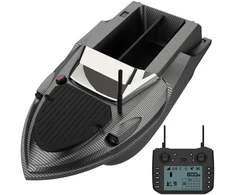 Žvejybos Įranga - Flytec V080 Masalo Laivas Su Žuvų Paieškos Sistema, GPS, 20,000 mAh Baterija, Juoda