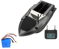 Žvejybos Įranga - Flytec V080 Masalo Laivas Su Žuvų Paieškos Sistema, GPS, 20,000 mAh Baterija, Juoda