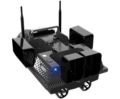 Žvejybos Įranga - Flytec V803-Pro Masalų Laivas Su GPS, Sonaru, 5200mAh Baterija, Juoda