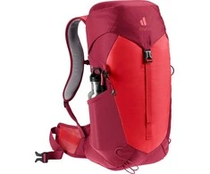 Žygio kuprinė - Deuter AC Lite 24 24L vidinė konstrukcija lietaus apsauga vyšnia/Masala