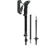 Žygio lazdos - LEKI TR MAKALU FX, 110-130 cm, anglies, žalia