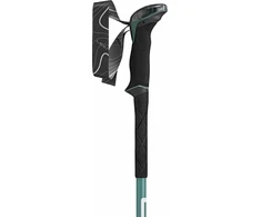 Kije trekkingowe LEKI MAKALU LITE, 100-135cm žalias/baltas