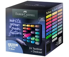 Žymeklis - Faber-Castell Textliner 46 Paryškinimo Žymeklis FC-254602 Neoninė Geltona