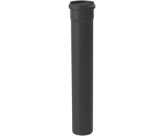 Almeva STARR vienasienio dūmtraukio prailginimas d60, 1,0 m, juoda
