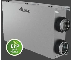 Atrea Rekuperatorius Duplex 200 Easy2.CP 200m³/h su vid. pašildytuvu ir CPA pult.
