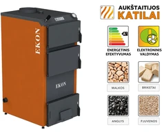 Aukstaitijos Katilai Kieto kuro katilas EKON, apatinio degimo, 10kW