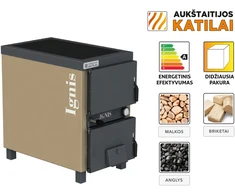 Aukstaitijos Katilai Kieto kuro katilas-viryklė, AKT Ignis M, 10 kW