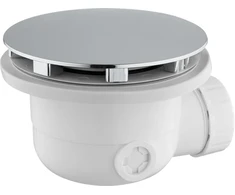 Blu Sifonas dušo padėklui 90mm, BV-836 030, chromas
