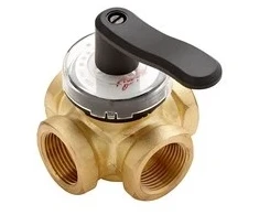 Danfoss 4-jų eigų rotacinis ventilis HRB4 PN10 25/10