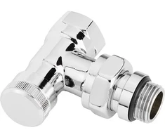 Danfoss Kampinis ventilis RLV 15V su drenažo chrom.