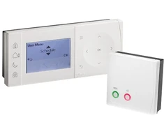 Danfoss Programuojamas patalpos termostatas ir imtuvas TPOne-RF + RX1S RF, baterija maitinamas, radijo ryšiu valdomas