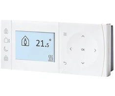 Danfoss Programuojamas patalpos termostatas ir imtuvas TPOne-RF + RX1S RF, baterija maitinamas, radijo ryšiu valdomas