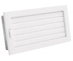 Darco Grotelės VENTLAB 325x170, reguliuojamos žaliuzės, baltos