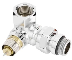 Dešininio montavimo ventilis Danfoss RA-N15, chromas