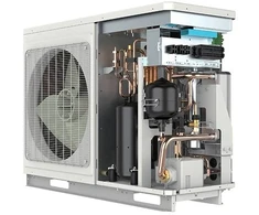 Gree Electric Appliances Šilumos siurblys oras/vanduo Gree Versati IV monoblokas 15.70/13.80 kW R32 trifazis