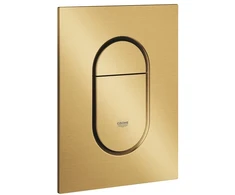 Grohe button Arena Cosmo duetas, 130x172 mm, vertikalus, šlifuotas šaltas saulėtekis