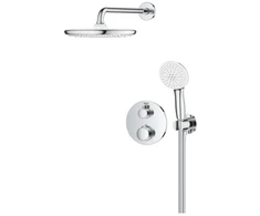 Grohe Potinkinė termostatinė dušo sistema Grohtherm Tempesta 250 dušo galva, be potinkinės d (35604000 užs.papildomai), chromo