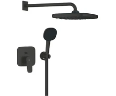 Grohe Potinkinis dušo komplektas Cubeo su Tempesta 250 dušo galva, matinė juoda sp.