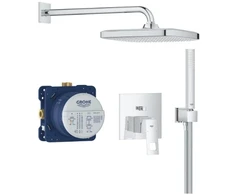 Grohe Potinkinis dušo maišytuvas Eurocube Tempesta 250 Cube (su potink. dalimi) chromas