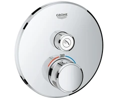 Grohe Virštinkinė dušo maišytuvo dalis Grohtherm Smartcontrol, 1 padėtis, chromas