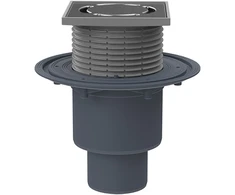 Hl Hutterer Lechner Trapas vidaus patalpoms HL310Prblue DN40/70/100 tiesus, vertikalus su sifonu "Primus mėlynas"