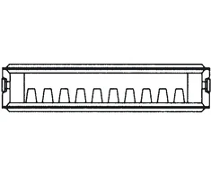 Hm Heizkorper Renovacinis plieno radiatorius HM 21C-AT-55-1000, prijungimas šoninis