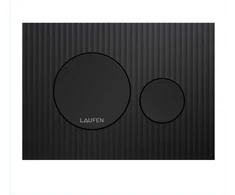 Laufen Nuleidimo mygtukas „Ineo MoonDance“, 203x145 mm, matinė juoda