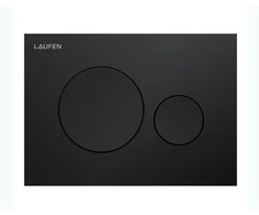 Laufen Nuleidimo mygtukas Ineo Moon, juodas matinis