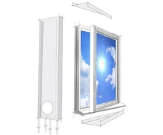 LGT Lango tarpinė mobiliam kondicionieriui Lifetime Air 44909648