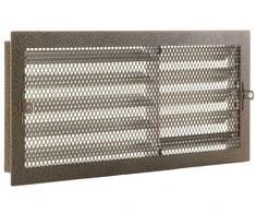 Metiksa Grotelės G10ŽT 400x180 žalvaris