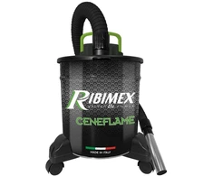 Pelenų siurblys Ribimex Ceneflame, su ratukais 1200W, 18L talpa