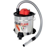 Pelenų siurblys Ribimex Ceneflame, su ratukais 1200W, 18L talpa